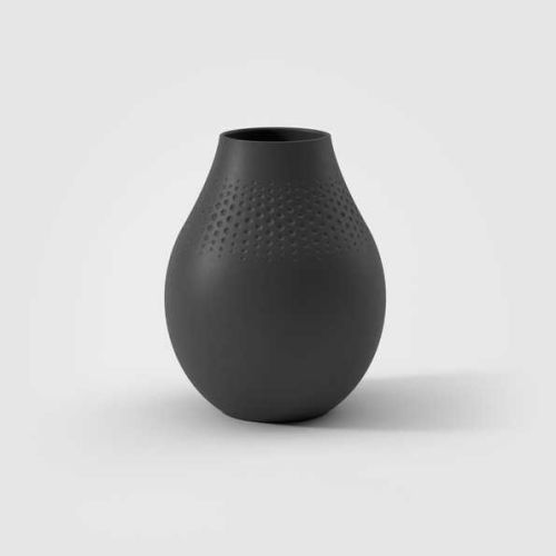 Villeroy & Boch Collier Noir Tall Vase : Perle 1016825513