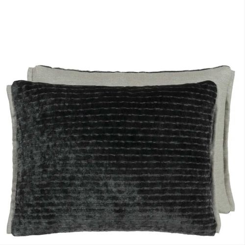 Designers Guild  Mazarin - Graphite - Cushion - 16x12in CCDG1616