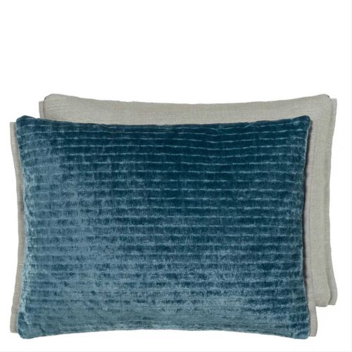 Designers Guild  Mazarin - Teal - Cushion - 16x12in CCDG1617
