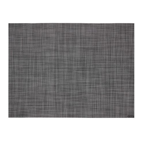 Chilewich Mini Basketweave Placemat Rectangular Cool Grey 100132-038
