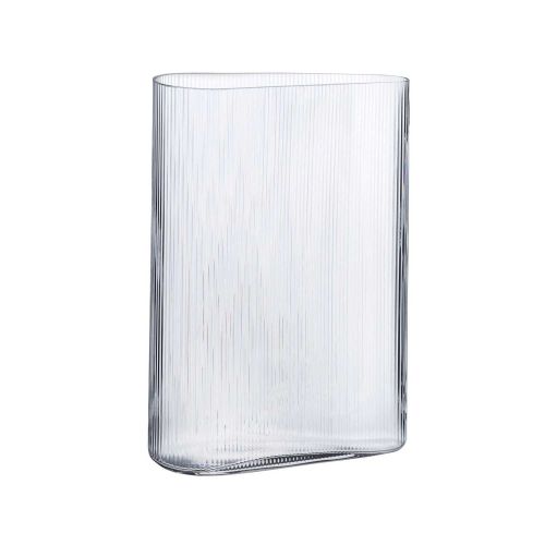 Nude Glass Mist Vase Tall Clear 1075320