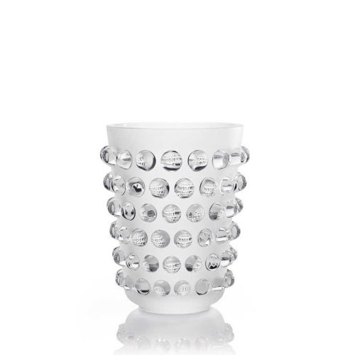 Lalique Mossi Vase Clear 1220700