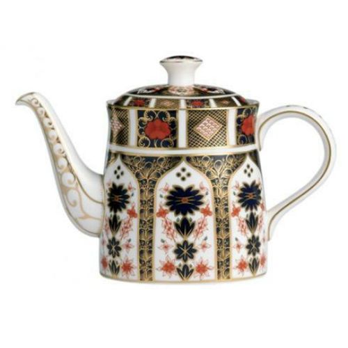 Royal Crown Derby Old Imari Teapot L/S JAPAN00145