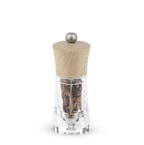 Peugeot Oleron Chili Pepper Mill, Acrylic/Wood, Natural, 14 Cm - 5 In 28398