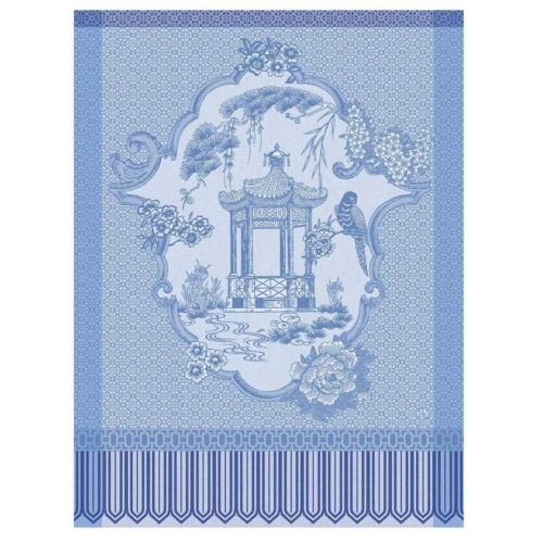 Le Jacquard Francais Promenade Imperiale - Lapis Tea Towel 24&quot X 31&quot 31461