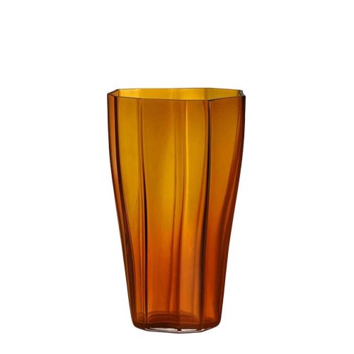 Orrefors Reed Vase Amber Medium 6540908