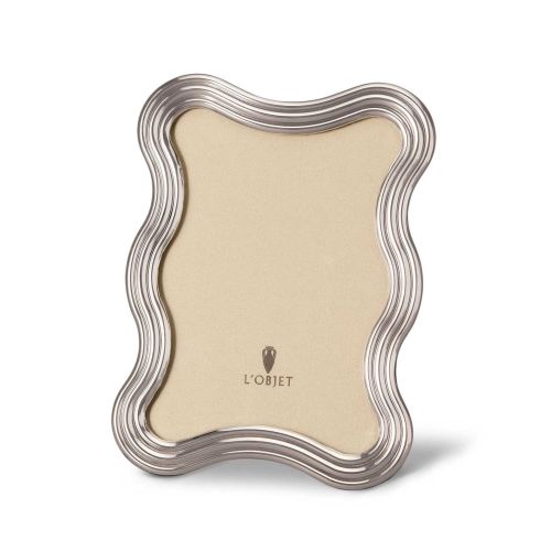 L'Objet Ripple Platinum Frame 5 x 7&quot - 13 x 18cm F5100M