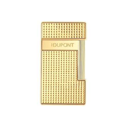 Dupont Slimmy Diamond Head Lighter Golden 028119