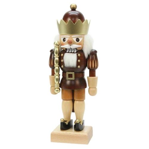 Christian Ulbricht Small Nutcracker King Natural/Gold 32634