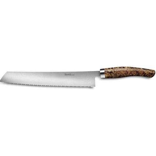 Nesmuk Soul Bread Knife 270 Karelian Birch Burl SBBM260