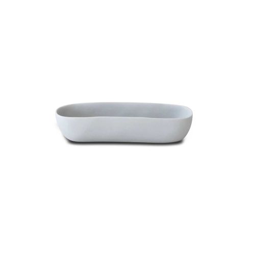 Tina Frey Square Dishes deep cookie dish cement D-04-CEM