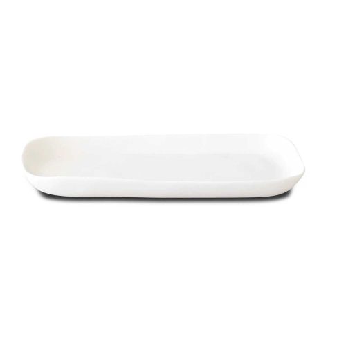 Tina Frey Square Dishes Large Platter White D-05-WHT