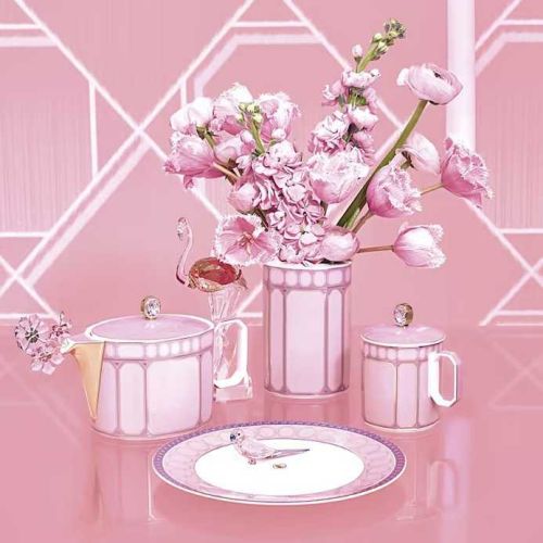 Rosenthal Swarovski Signum Pink  
