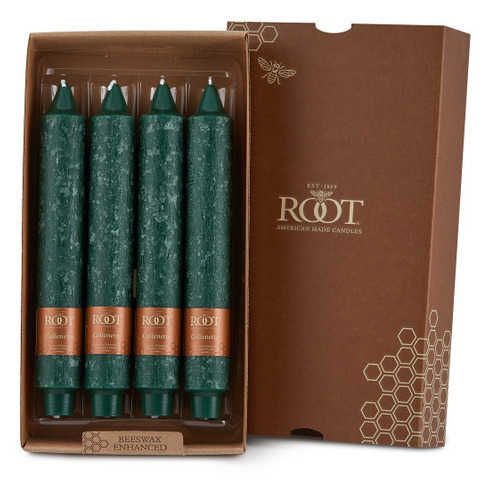 Root Timberline Collenette Dark Green 9 IN Box of 4 