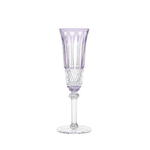 Saint Louis Tommy Purple Champagne Flute 12408030