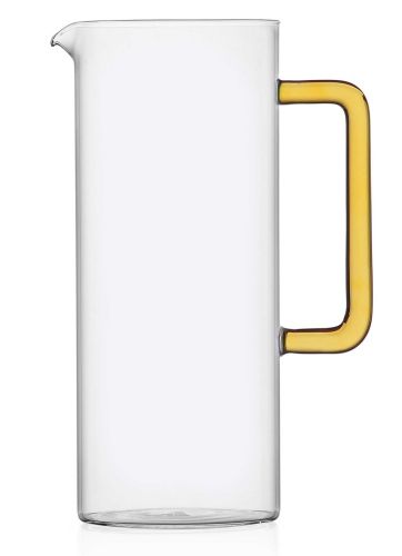 Ichendorf  Tube Jug With Yellow Handle 40.6 oz IC359.557
