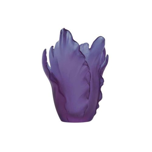 Daum Tulip Ultraviolet vase H: 17 cm  05213-2