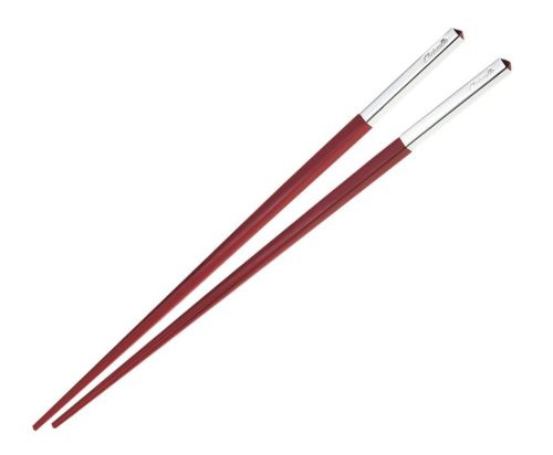 Christofle Uni Red Pair of Chinese Chopsticks 04225770