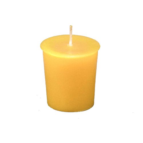 Honey Candles Votives Pure Beeswax 2&quot Votive Candle C0009