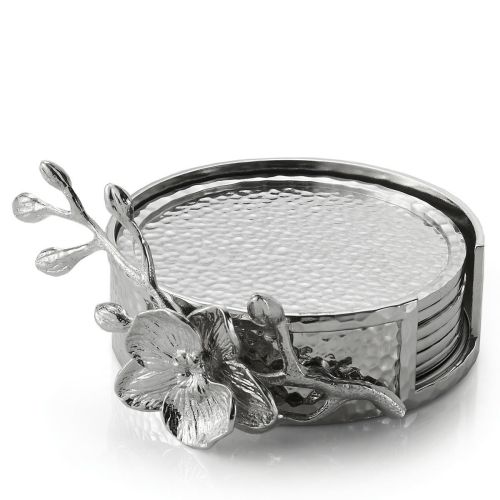Michael Aram White Orchid Drink Coaster Set Of 6 111826